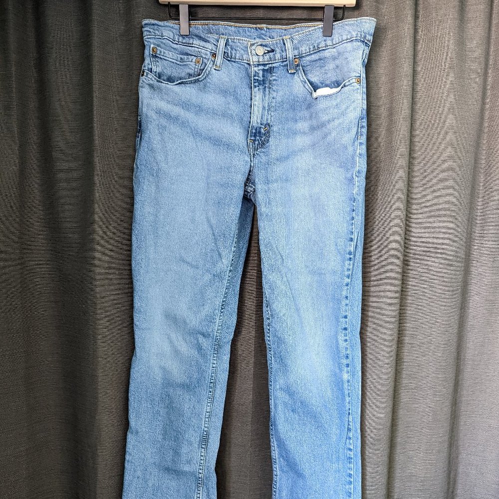Men's Levi's Size 34x32 Light Blue 511 Slim Fit Jeans